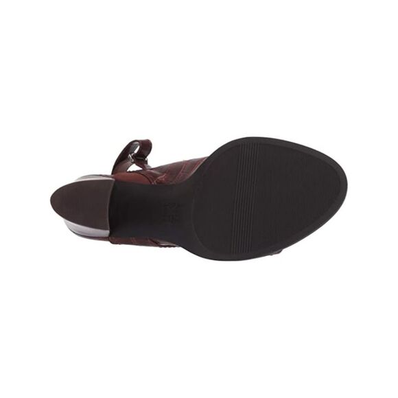 NATURALIZER Womens Brown Crocodile Raelynn Almond Slingback Sandal 6 M - Picture 4 of 5